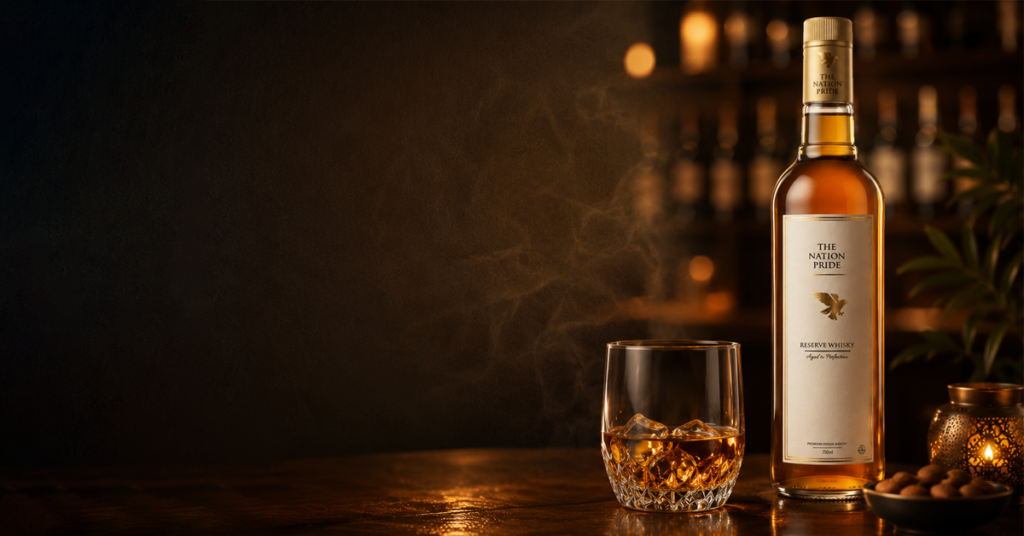 The Nation Pride Whisky premium blend for beginners
