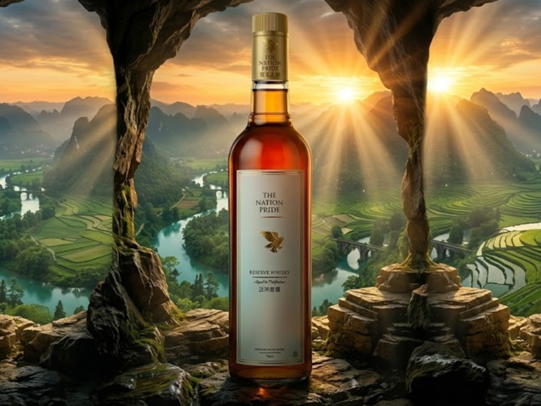 Classic best whisky with premium blended taste