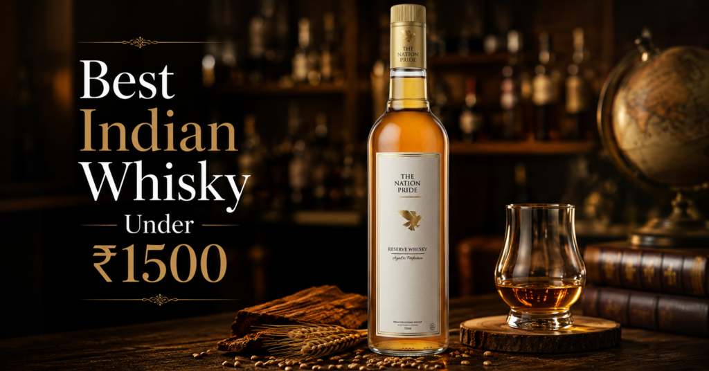Whisky under ₹1500 in India